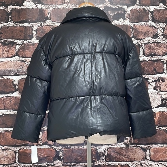 Vigoss Puffer Coat Winter Jacket Black NWT Pockets Size Small - Picture 7 of 12